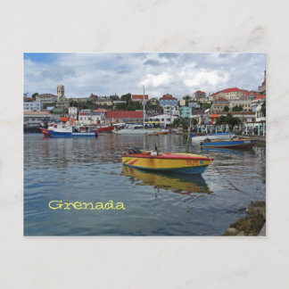 Carte postale du port de Grenade