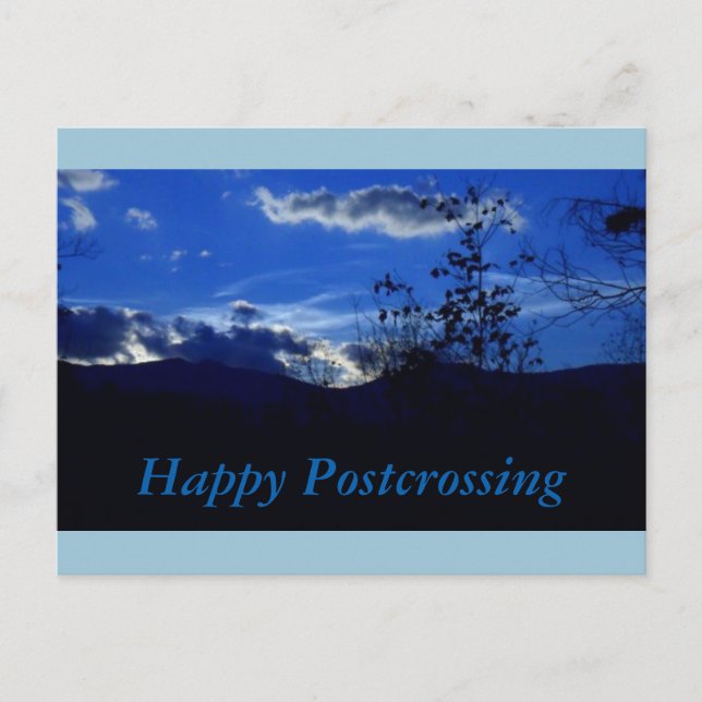 Carte postale du poste Blue Mountain (Devant)