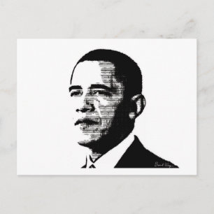 Carte postale du président Obama