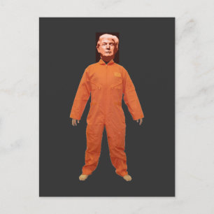 Carte postale du prisonnier Trump