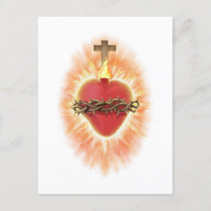 Carte postale du Sacré-Coeur de Jésus