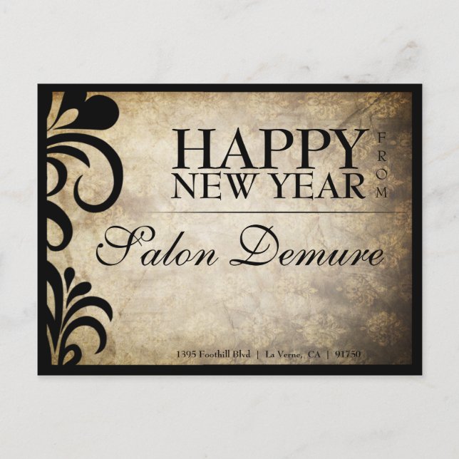 Carte postale du salon design moderne et sophistiq (Devant)