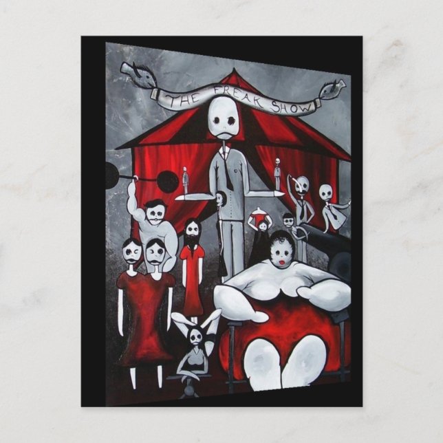 Carte postale du salon Freak (Devant)