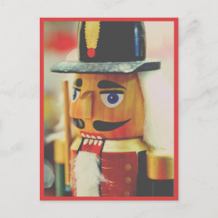 Carte postale du soldat en bois