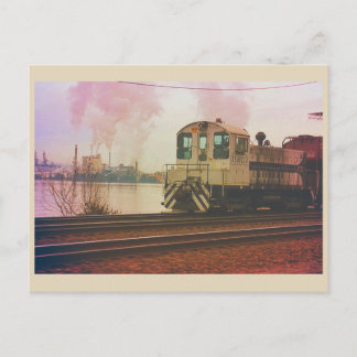 Carte postale du Tacoma Washington Train
