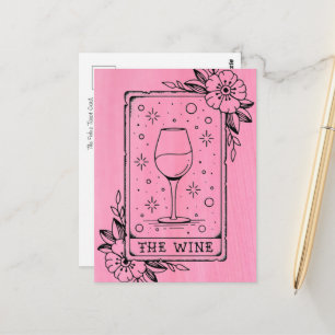 Carte Postale du Tarot du Vin