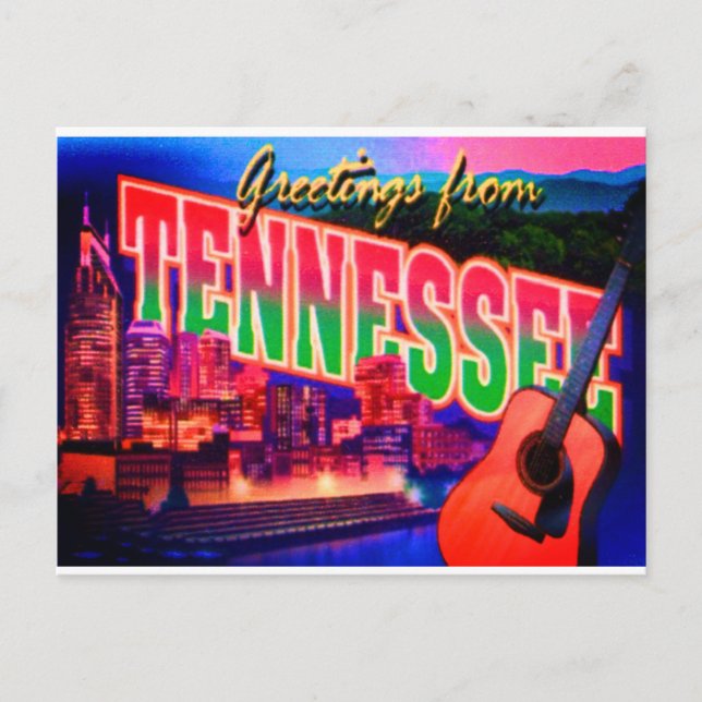 Carte postale du Tennessee (Devant)