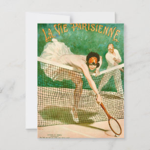Carte postale du Tennis Party