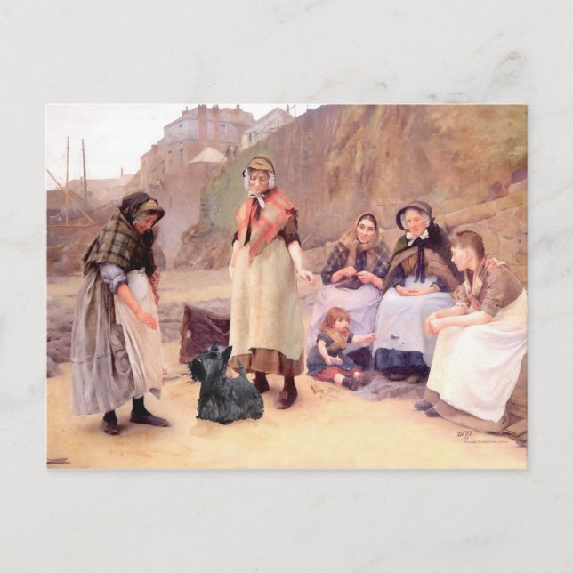 Carte postale du Terrier Écossais (Devant)