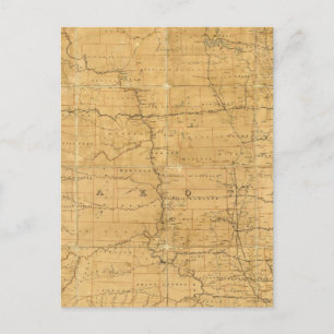 Carte postale du territoire du Dakota