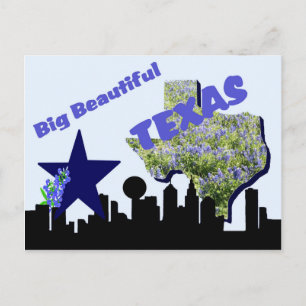 Carte postale du Texas