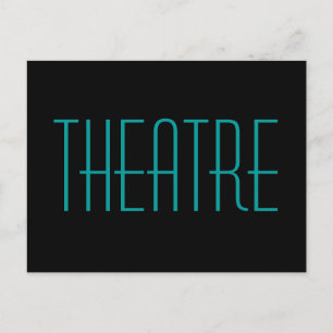 Carte postale du théâtre