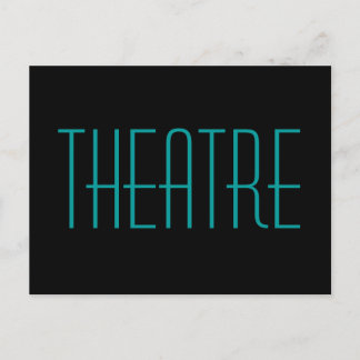 Carte postale du théâtre