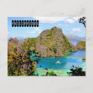 Carte postale du tourisme philippin
