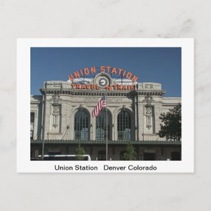 Carte postale du train