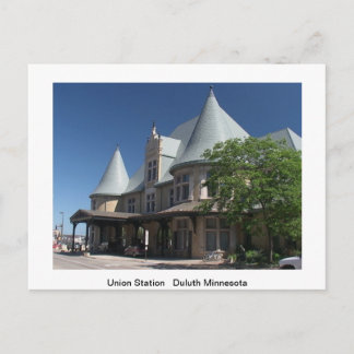 Carte postale du train