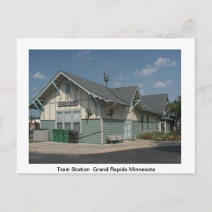 Carte postale du train