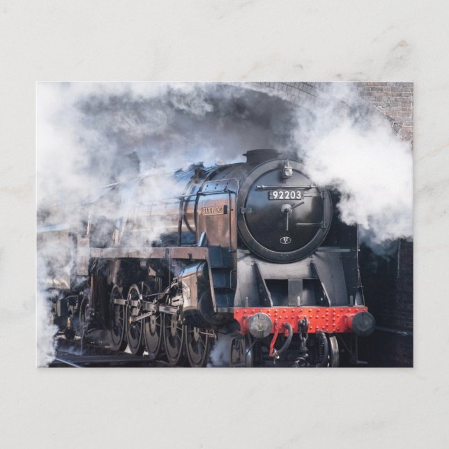 Carte postale du train à vapeur de la North Norfol (Devant)