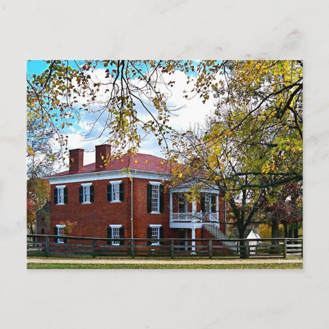 Carte postale du tribunal de comté Appomattox (Devant)