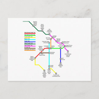 Carte postale du vélo Fort Collins