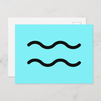 Carte postale du Verseau