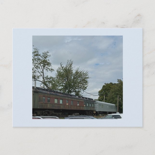 Carte postale du vieux train (Devant)