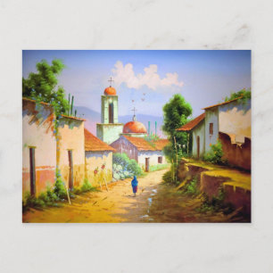 Carte postale du village mexicain El Quilete