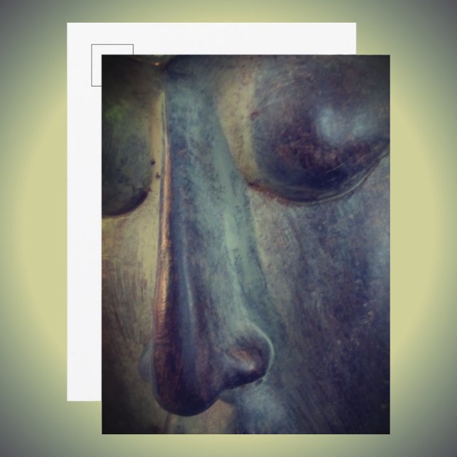 Carte postale du visage de Bouddha (Créateur téléchargé)