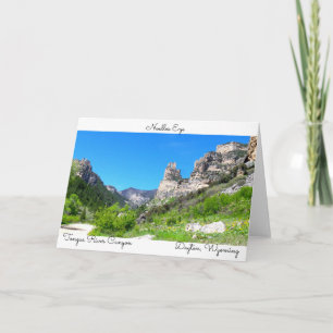 carte postale du Wyoming