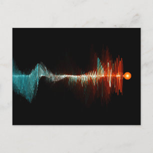 Carte Postale Dualité de la vague de particules