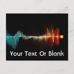 Carte Postale Dualité de la vague de particules