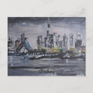 carte postale dubai