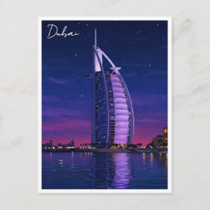 Carte Postale Dubai Burj Al Arab Émirats arabes unis Voyage