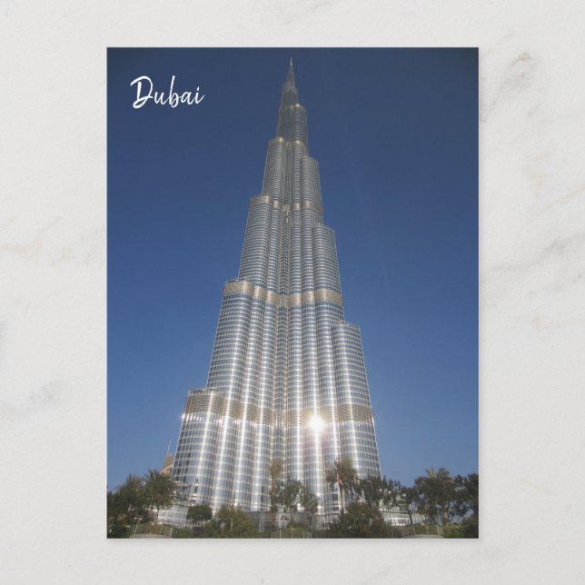 Carte Postale dubai burj khalifa (Devant)