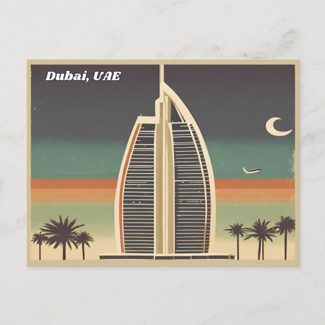 Carte Postale Dubaï Émirats arabes unis (Devant)
