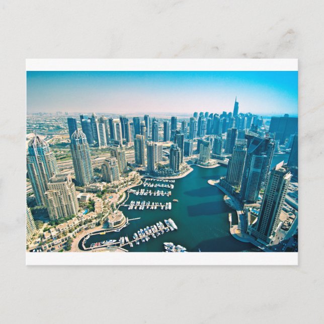 Carte Postale Dubai Marina (Devant)