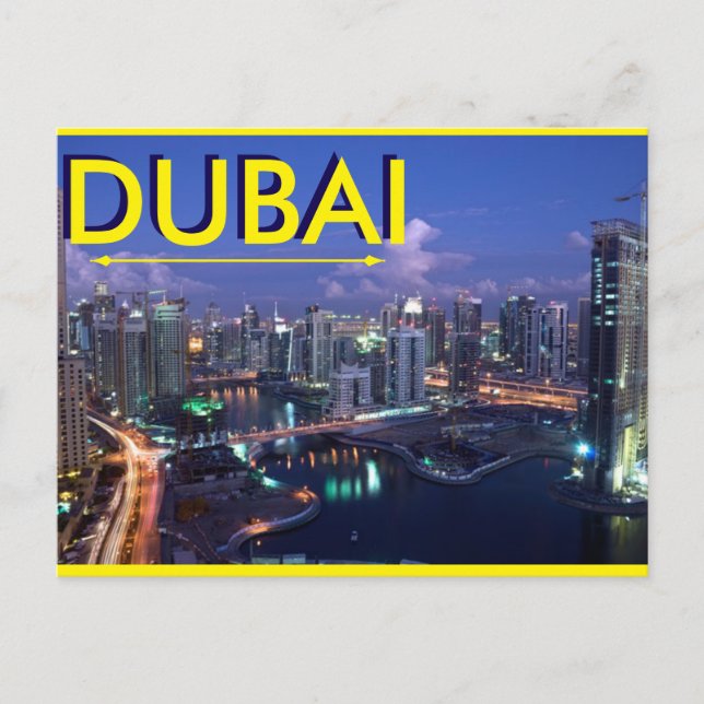 CARTE POSTALE DUBAÏ PAR MOJI GBADAMOSI (Devant)