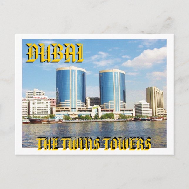 CARTE POSTALE DUBAÏ PAR MOJISOLA A GBADAMOSI OKUBULE (Devant)