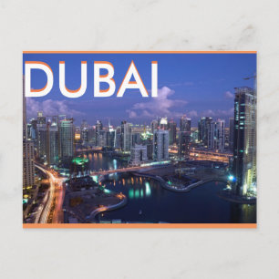 CARTE POSTALE DUBAI    POSTCARDBY MOJI GBADAMOSI