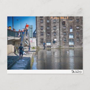 Carte Postale Dublin/canal grand