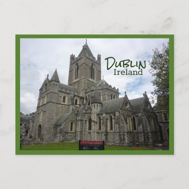 Carte Postale Dublin (Christ Church) (Devant)
