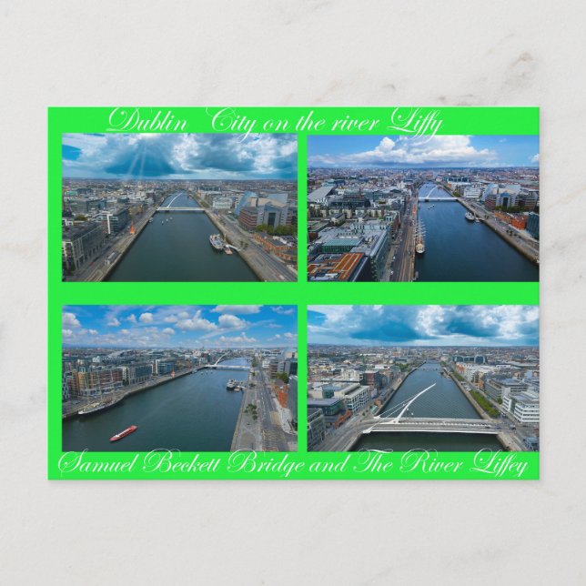 Carte Postale Dublin City (Devant)