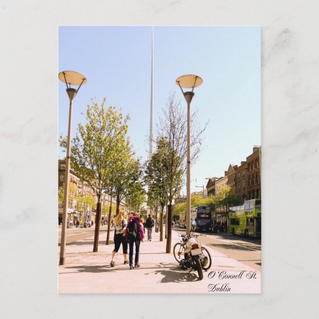 Carte postale Dublin City (Devant)