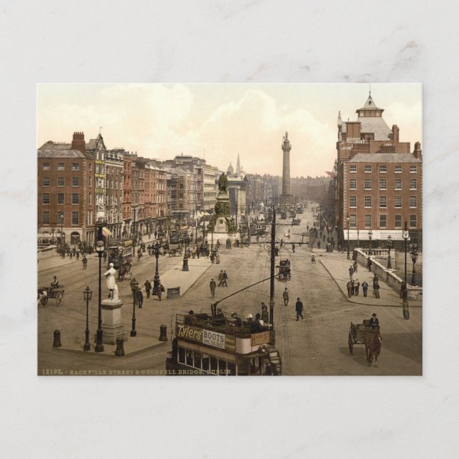 Carte Postale Dublin City View (Devant)