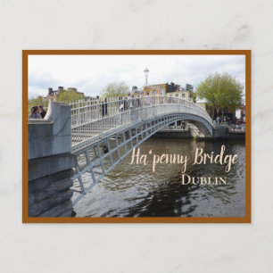 Carte Postale Dublin (Ha'penny Bridge)