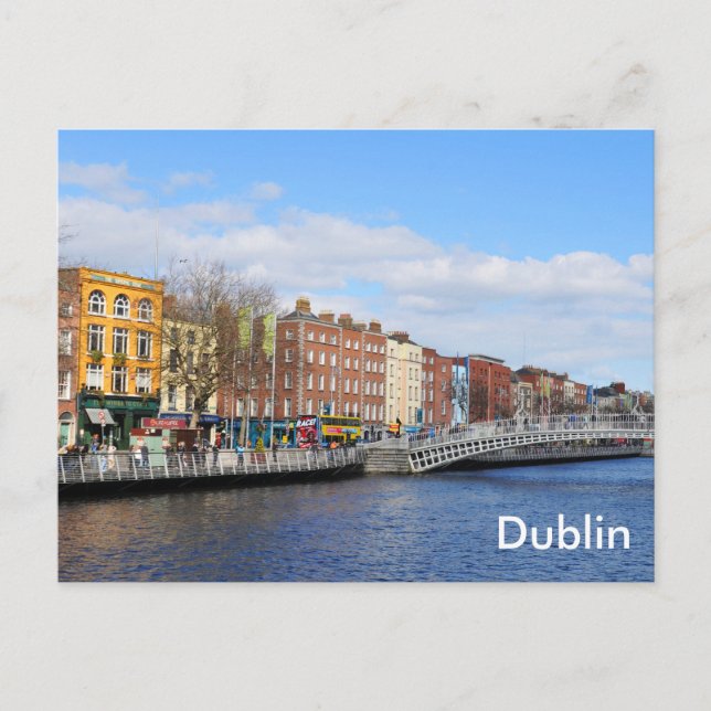 Carte Postale Dublin. Irlande (Devant)