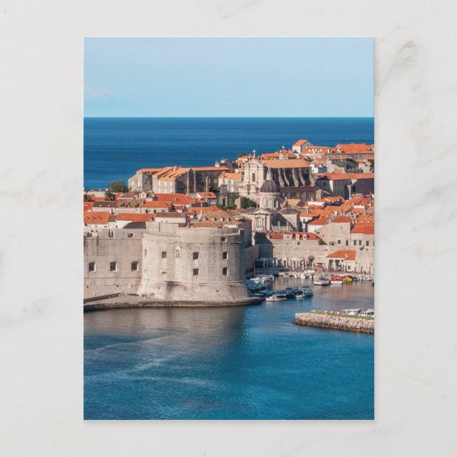 Carte Postale Dubrovnik, Croatie (Devant)