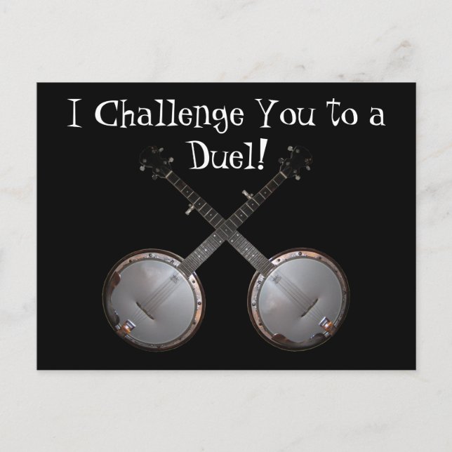 Carte Postale Dueling Banjos (Devant)