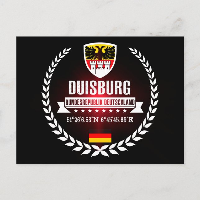 Carte Postale Duisbourg (Devant)