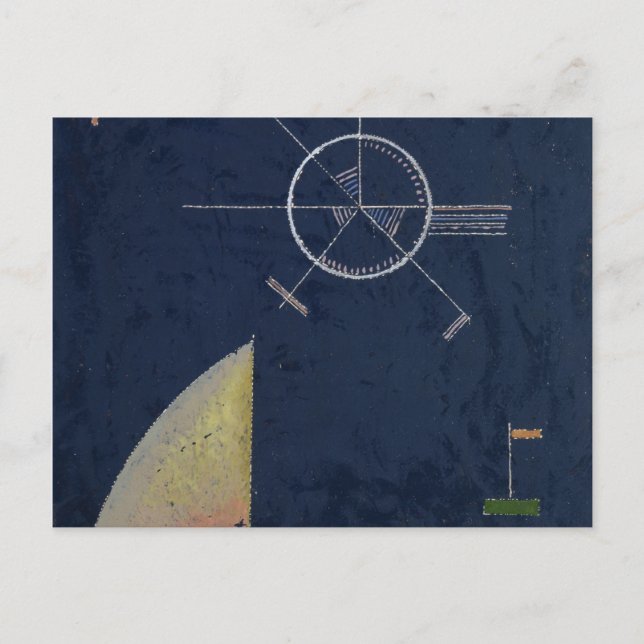 Carte Postale Dull Grey, 1930 par Wassily Kandinsky (Devant)